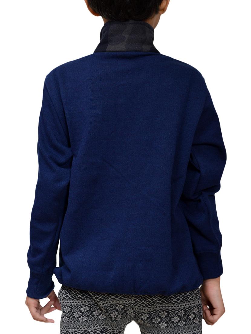 blue fleece sweatshirt - 15629411 - Zoom Image - 3