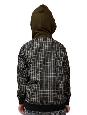 green cotton blend jacket - 15629414 - Standard Image - 3