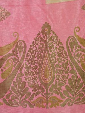 multicolor printed saree combo with blouse - 15630062 - Standard Image - 6