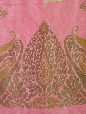 multicolor printed saree combo with blouse - 15630064 - Standard Image - 6