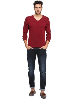 red wool pullover - 15631601 - Standard Image - 3