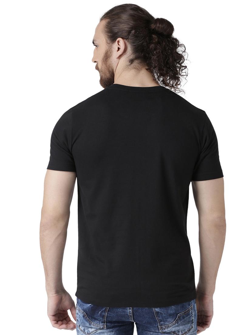 black cotton t-shirt - 15632081 - Zoom Image - 3