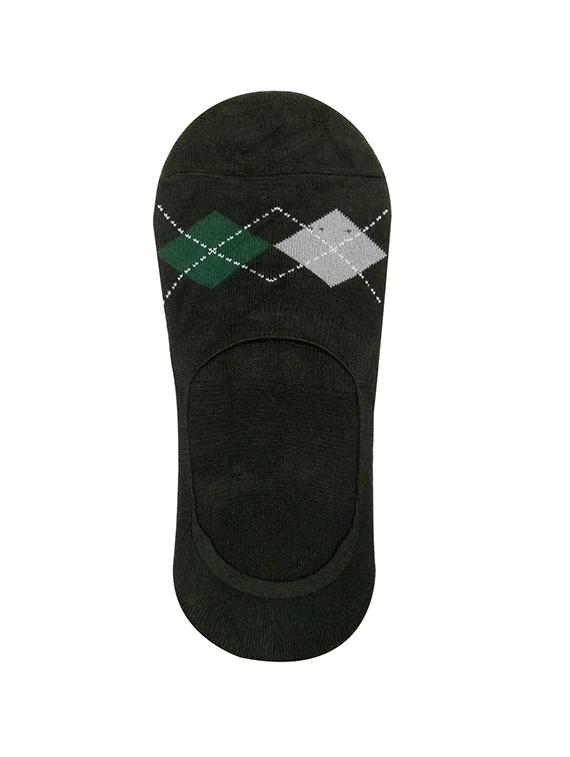 multi colored cotton no show socks - 15634833 - Zoom Image - 3