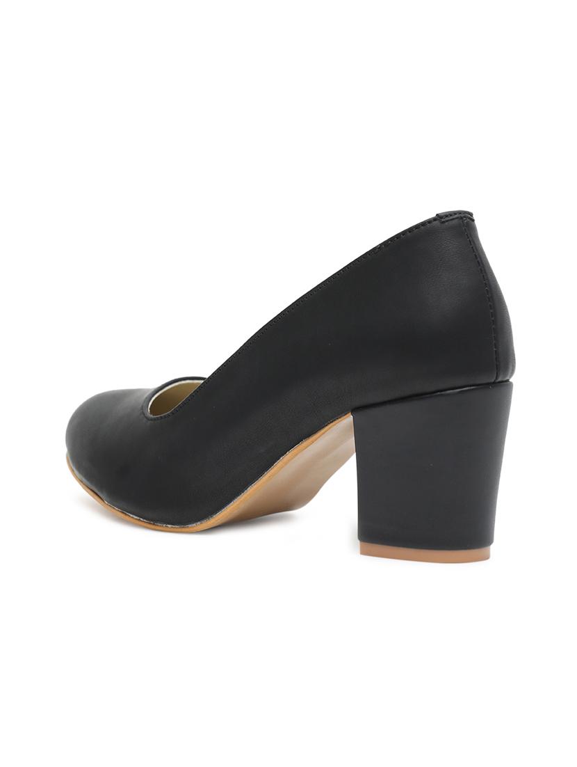 black slip on pumps - 15636249 - Zoom Image - 3