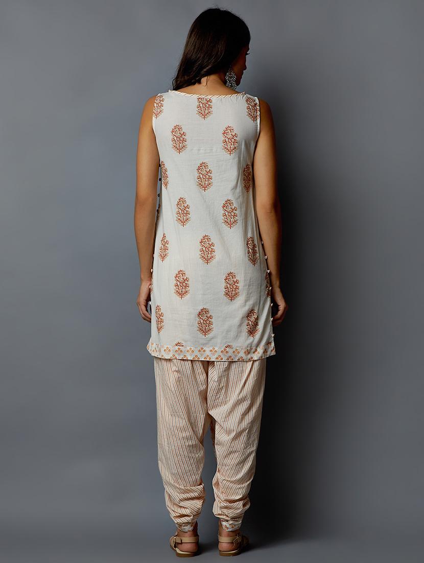 Printed a-line kurta - 15637268 - Zoom Image - 3