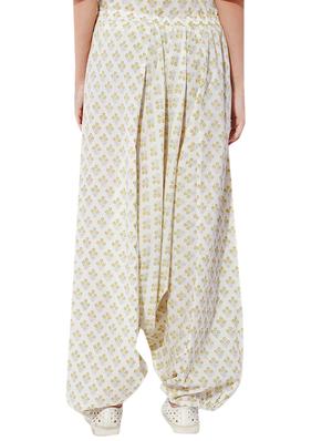 Printed dhoti salwar - 15637273 - Standard Image - 3