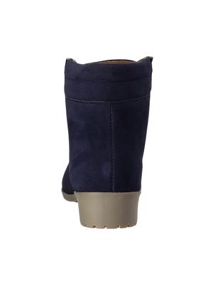 blue lace up ankle boots - 15640735 - Standard Image - 3