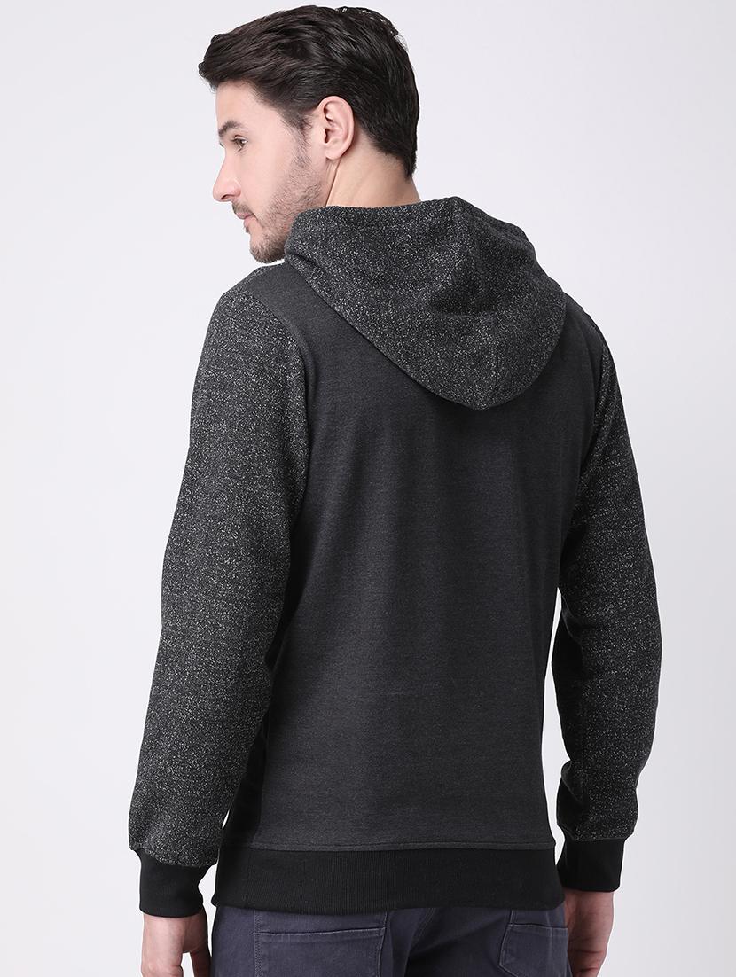 grey cotton sweatshirt - 15641510 - Zoom Image - 3