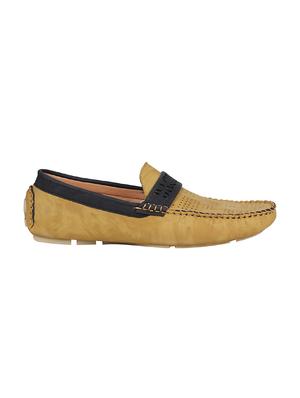 beige leatherette slip on loafers - 15642296 - Standard Image - 3