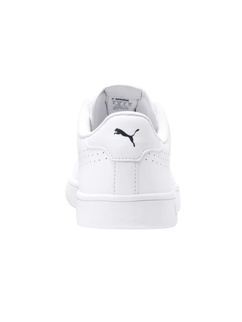 white Leather lace up sneakers - 15642488 - Zoom Image - 3