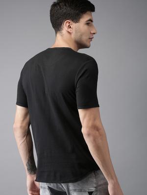black cotton pocket t-shirt - 15643055 - Standard Image - 3