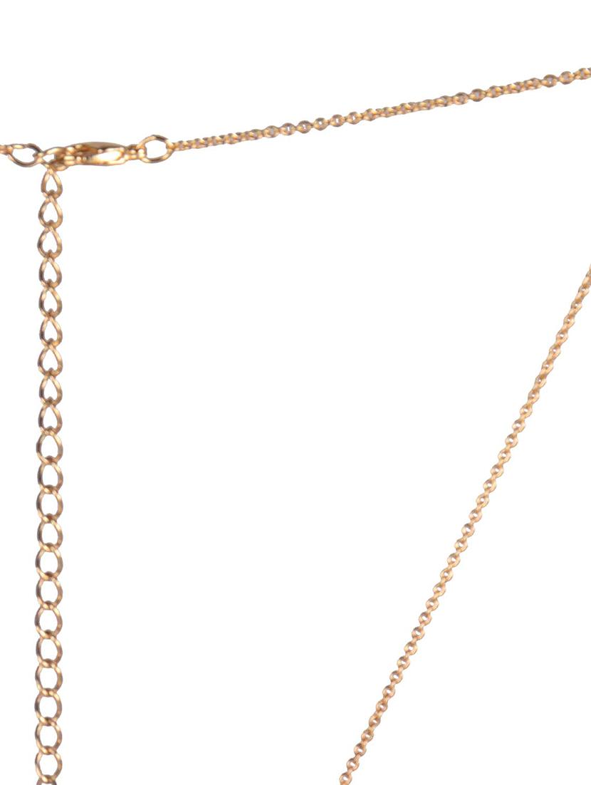 brown tone short necklace - 15643402 - Zoom Image - 3