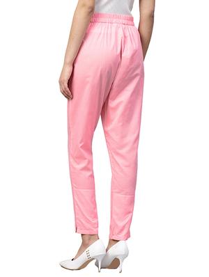 high waist flat front trouser - 15647884 - Standard Image - 3