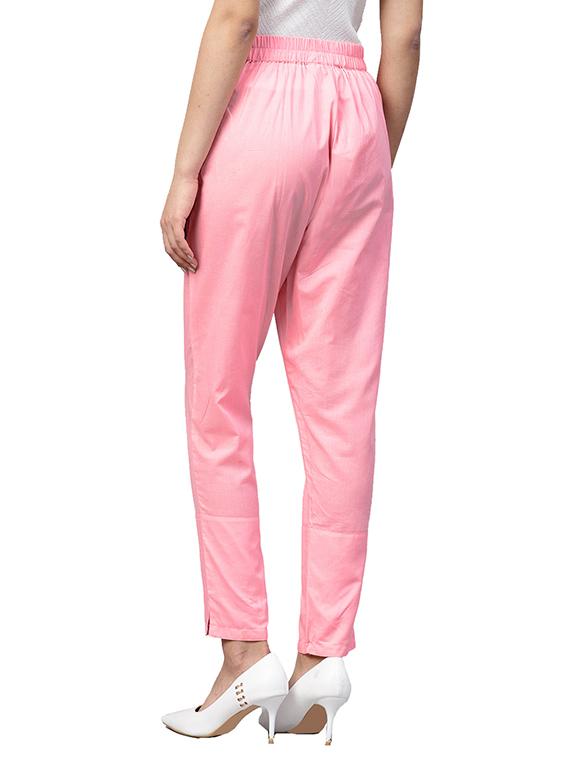 high waist flat front trouser - 15647884 - Zoom Image - 3
