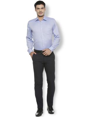 blue cotton formal shirt - 15648331 - Standard Image - 3