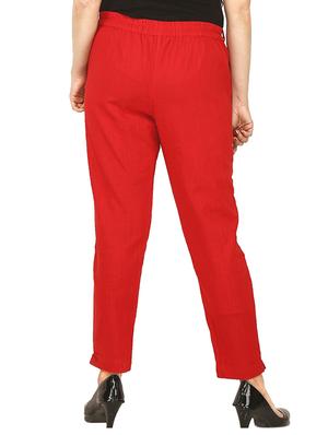 Solid straight tapered pant - 15648789 - Standard Image - 3