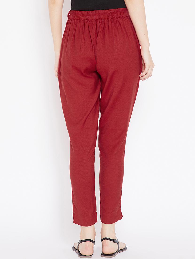 high waist flat front trouser - 15648800 - Zoom Image - 3