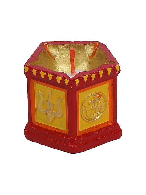 aapno rajasthan handcrafted traditional tulsi deepak - 15649175 - Zoom Image - 3