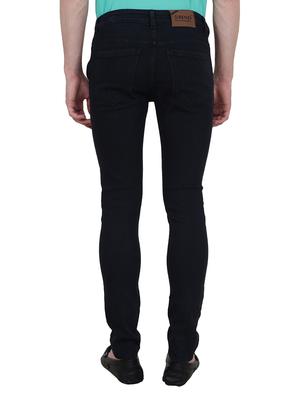 black denim plain jeans - 15649455 - Standard Image - 3