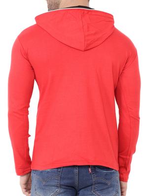 red cotton t-shirt - 15651671 - Standard Image - 3