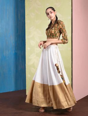 self-design drawstring tassels detail skirt - 15653692 - Standard Image - 3
