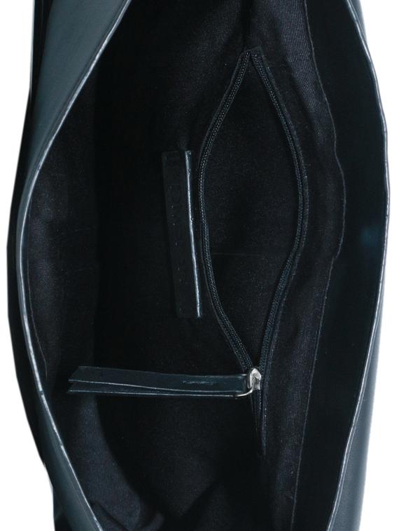 black leatherette (pu) regular sling bag - 15654814 - Zoom Image - 3