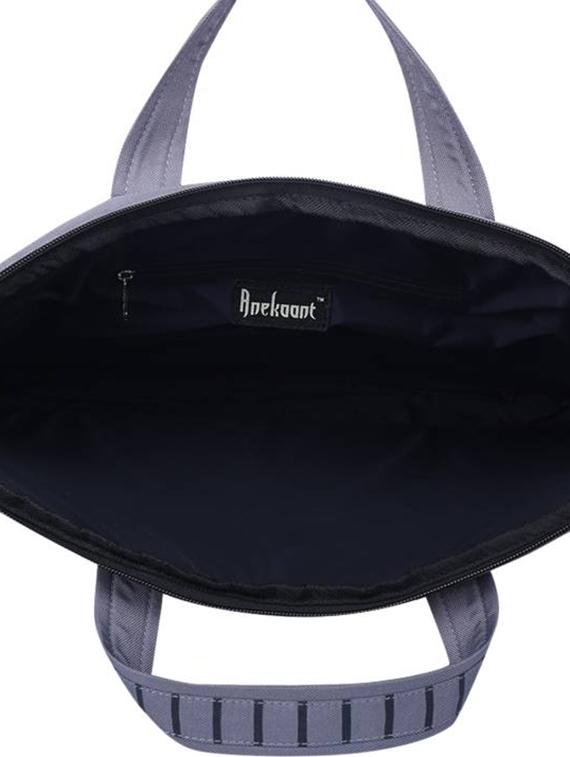 grey polyester laptop bag - 15656637 - Zoom Image - 3