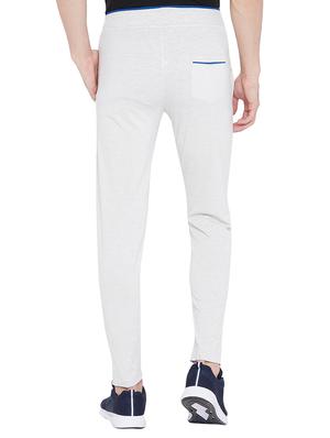 grey cotton full length track pant - 15657681 - Standard Image - 3