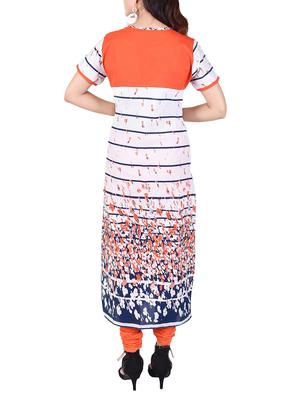 ditsy floral straight kurta - 15658408 - Standard Image - 3