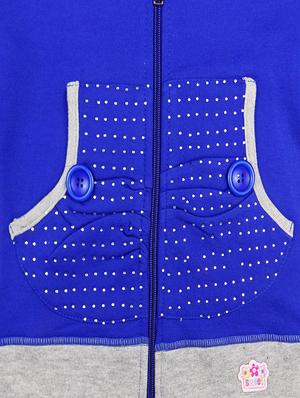blue cotton sweatshirt - 15659688 - Standard Image - 3