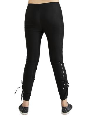 criss-cross tie up jegging - 15661024 - Standard Image - 3