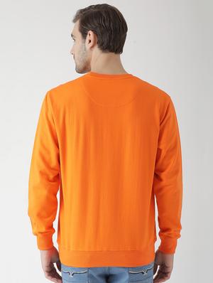 orange fleece sweatshirt - 15670938 - Standard Image - 3