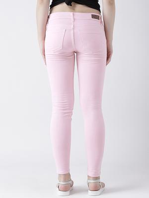 knee slit skinny jeans - 15672228 - Standard Image - 3