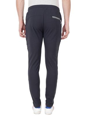 grey cotton full length track pant - 15674033 - Standard Image - 3