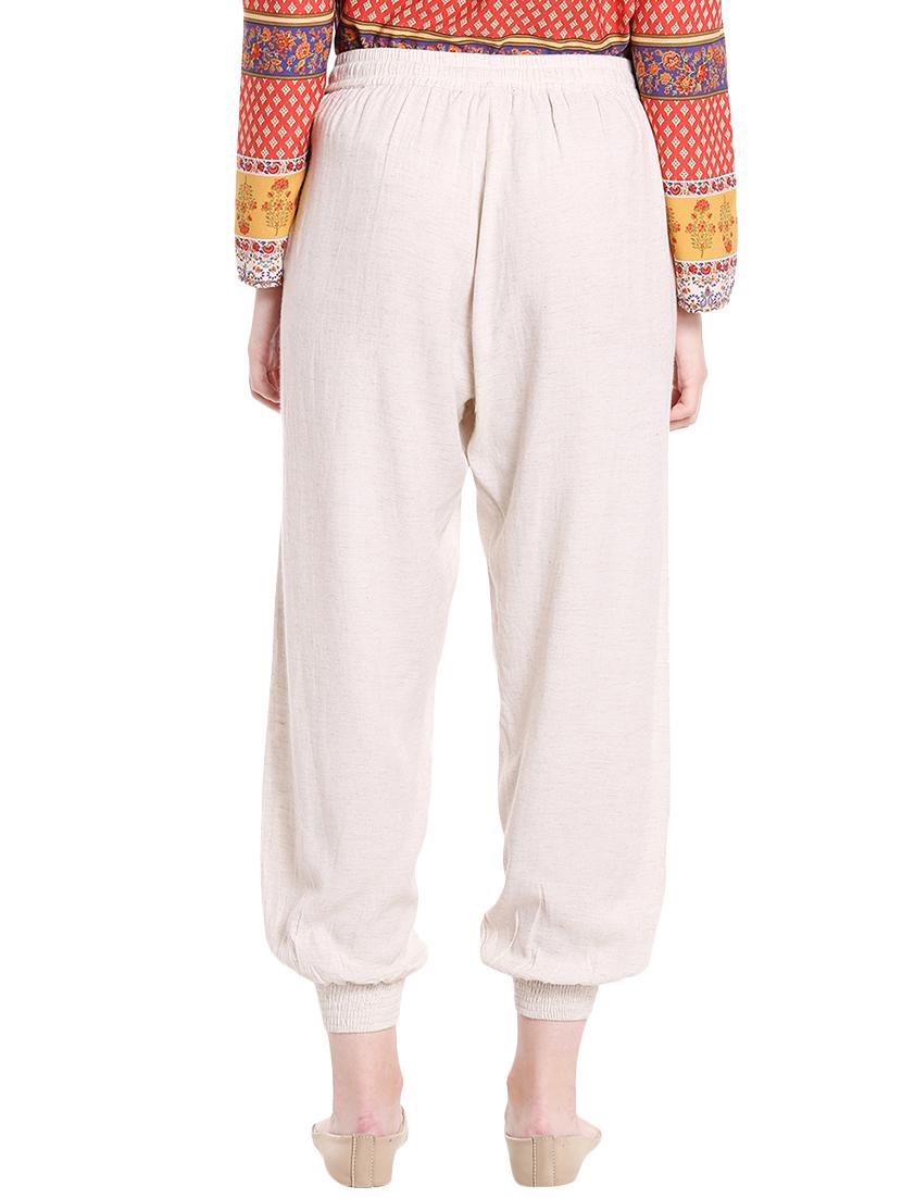 solid harem with drawstring - 15674909 - Zoom Image - 3