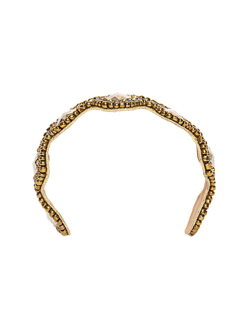 beige satin beaded bracelet - 15674961 - Zoom Image - 3