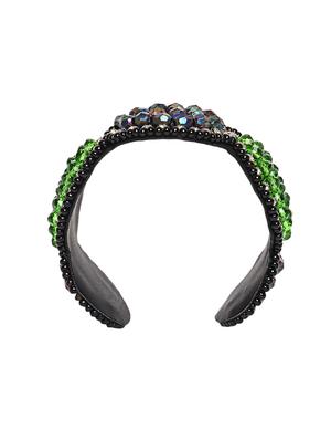 blue satin beaded bracelet - 15674963 - Standard Image - 3