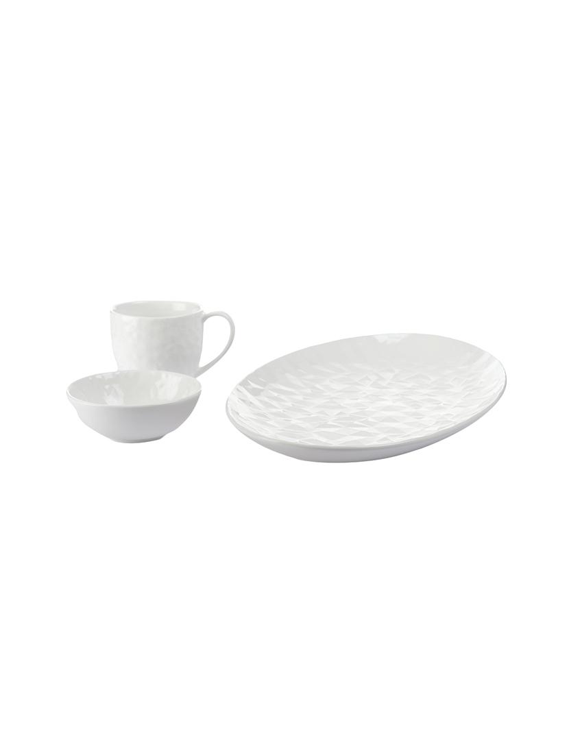 Heliotrope Mugs with Bowls set of 8pcs - 15675345 - Zoom Image - 3