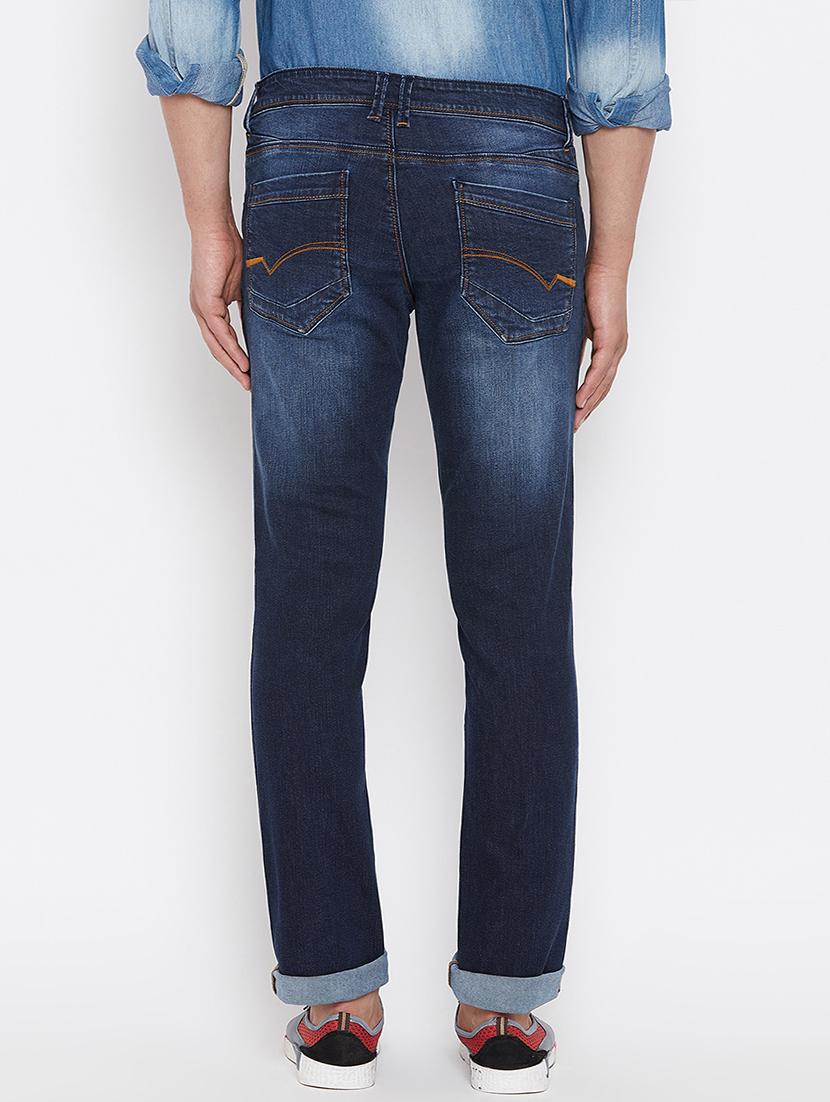 blue denim washed jeans - 15676029 - Zoom Image - 3