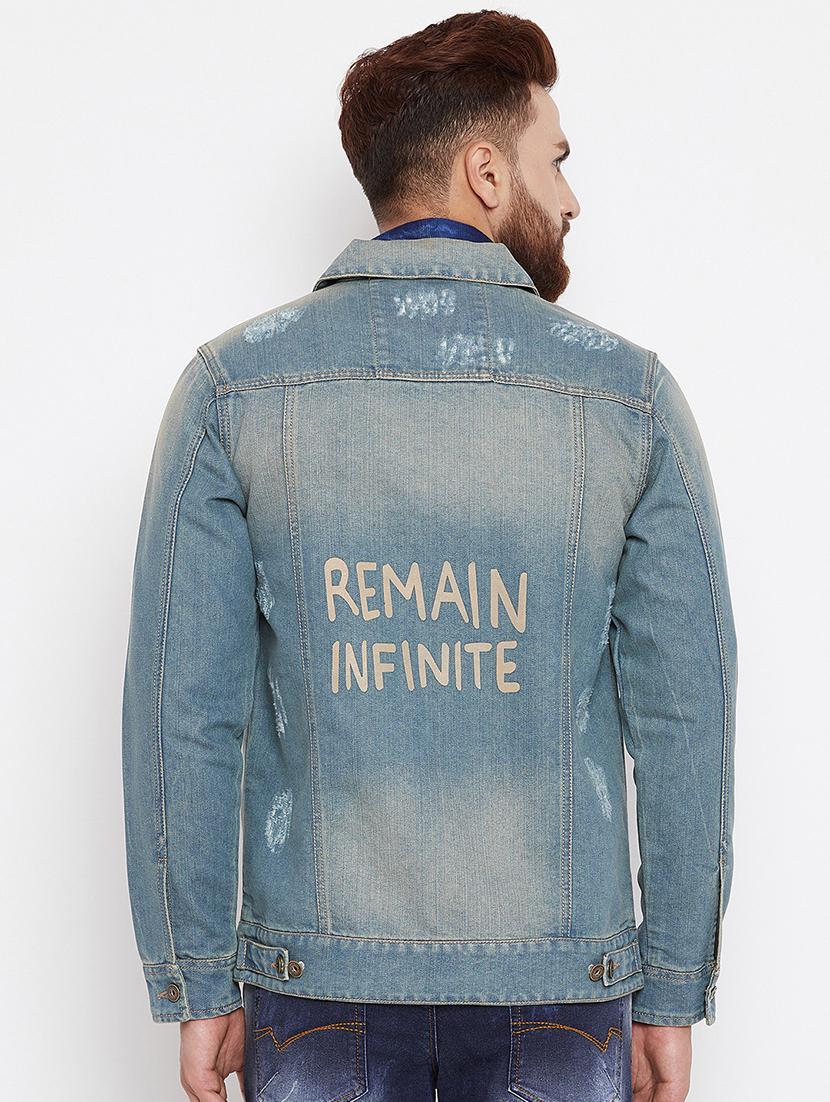 light blue denim jacket - 15676063 - Zoom Image - 3
