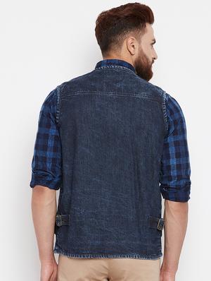 blue denim jacket - 15676068 - Standard Image - 3