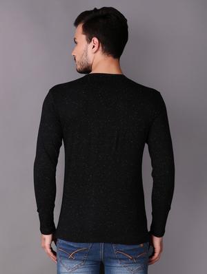 black cotton t-shirt - 15676133 - Standard Image - 3