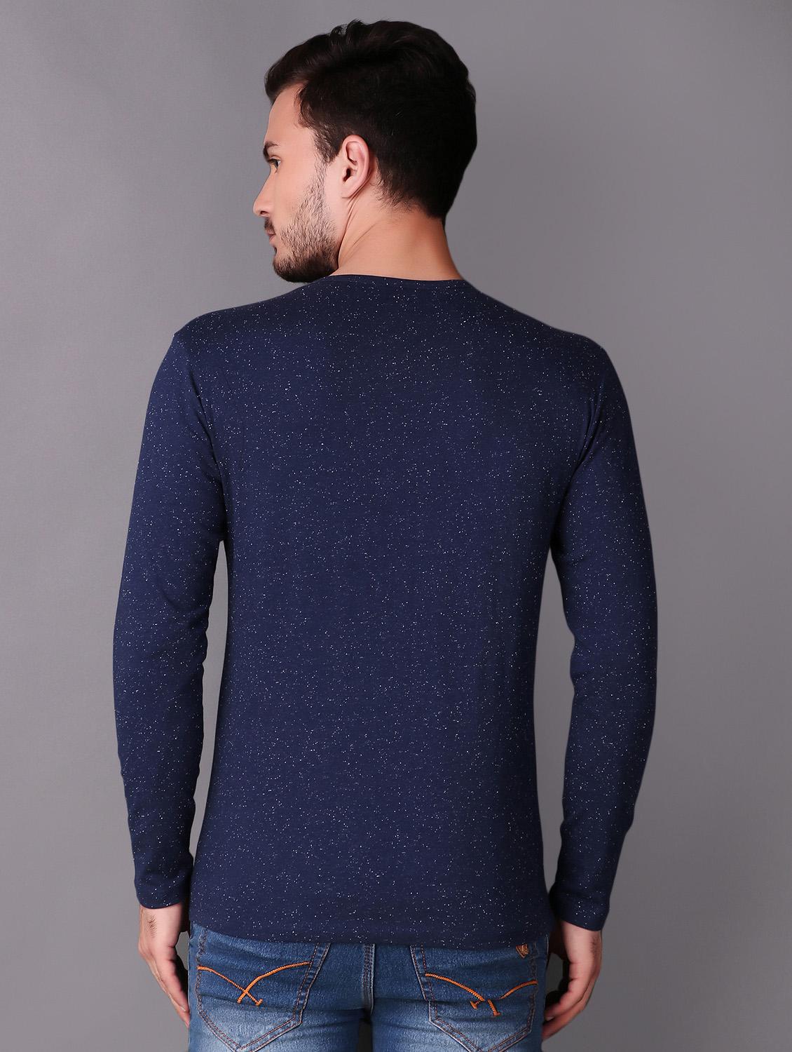 blue cotton t-shirt - 15676135 - Zoom Image - 3