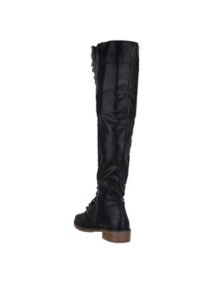 black knee length boots - 15677889 - Standard Image - 3
