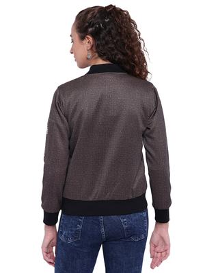 zip detail bomber jacket - 15679688 - Standard Image - 3