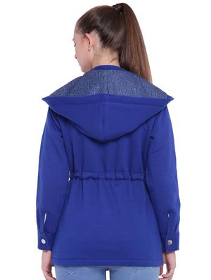 Drawstring waist hooded parka jacket - 15679709 - Standard Image - 3