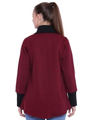 contrast shawl collar jacket - 15679714 - Standard Image - 3