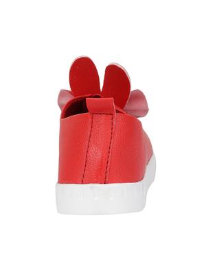 red lace-up casual shoes - 15681781 - Standard Image - 3