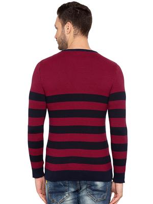 red cotton pullover - 15691530 - Standard Image - 3