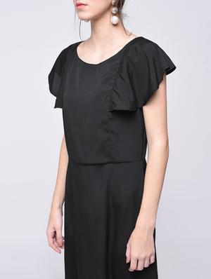 flutter sleeved maxi dress - 15692002 - Standard Image - 3